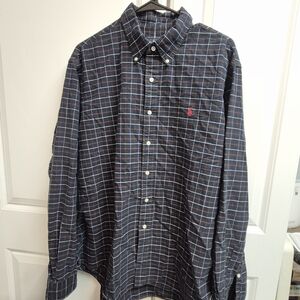 Polo Ralph Lauren Men's Plaid Button-down Shirt Embroidered Pony Logo Men's XL